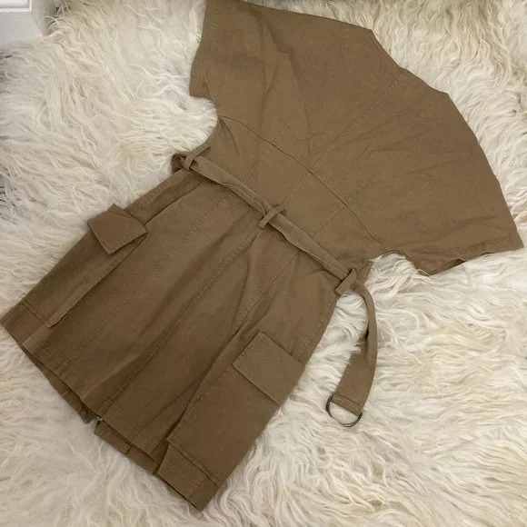 A.L.C. V-Neck Mini Dress - Picture 11 of 12